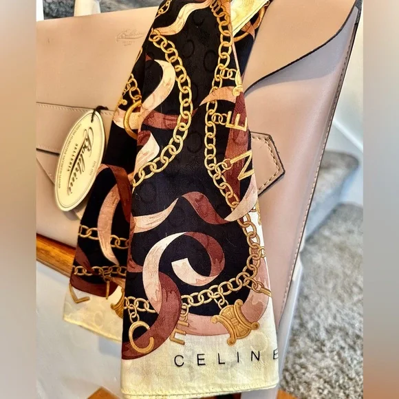 Boldrini bag with Celine scarf sold together. Nwt Plus another bonus - Picture 3 of 12